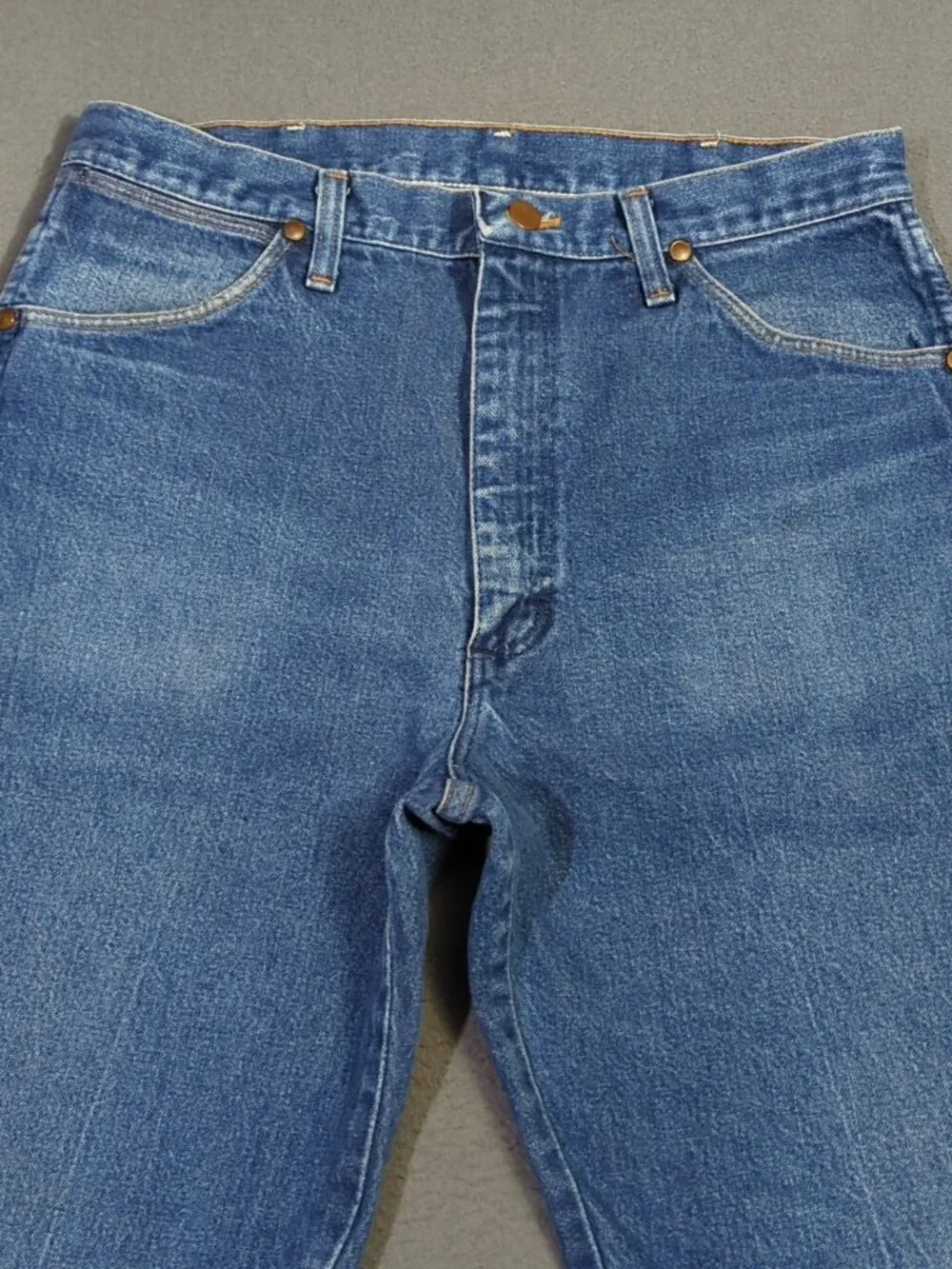 Wrangler VTG Jeans Men's 34 Fits 31x31 Blue 13MWZ Cowboy Cut Western USA Made